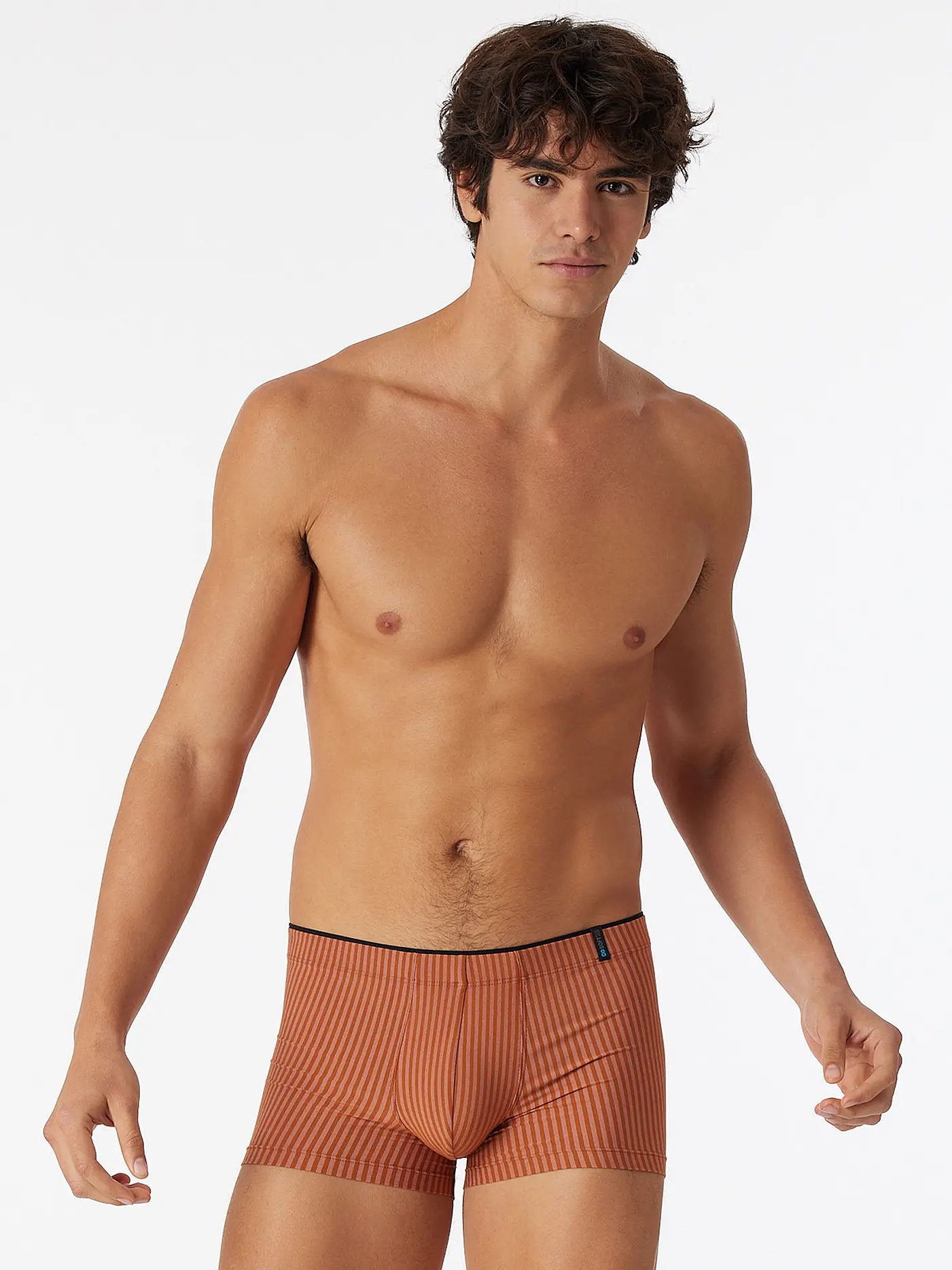 SCHIESSER | Pants "Long Life Soft" (Blauschwarz) | camel
